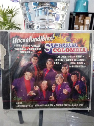 Cd Super Grupo Colombia Inconfundibles Cumbia Callejera 1999