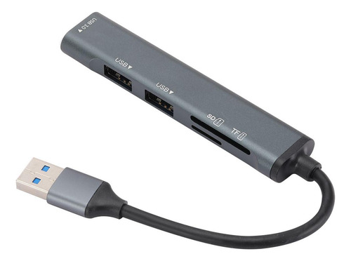 Lector De Tarjetas Sdtf Con Concentrador De Acoplamiento Usb