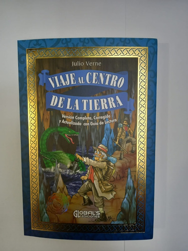 Libro Fisico Viaje Al Centro De La Tierra.  Julio Verne