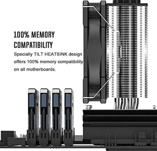 Id-cooling Se-224-xts Enfriador De Cpu 4 Heatpipes Enfriador