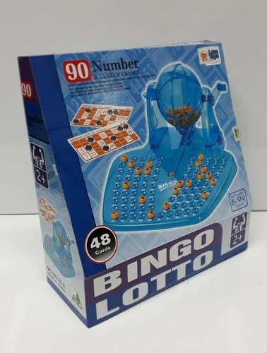 Bingo Juego Loteria Bolillero 48 Cartones Lyon Toys En Mca