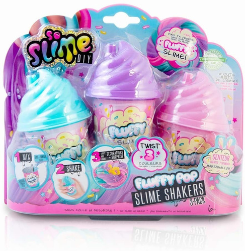 Imagen 1 de 6 de New Slime Shaker Fluffy  3-pack