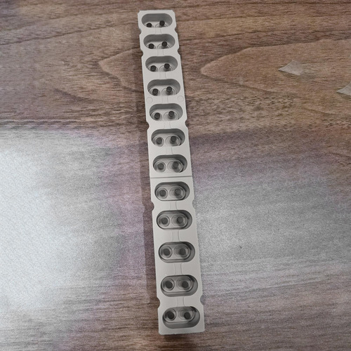 B Botones De Tiras De Goma Conductora De Silicona 12 Llaves