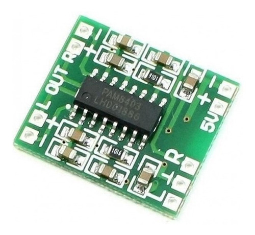 Modulo Amplificador Pam8403 3w-5v, Dos Canales