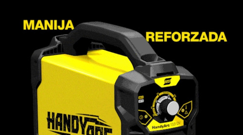 Imagen 6 de 10 de Soldadora Inverter Esab Handy Arc 142i Portatil