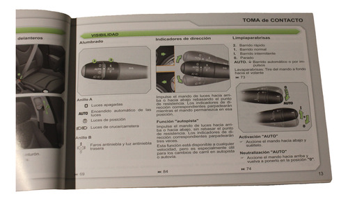 Peugeot 408 2011 Manual Del Usuario (Usado)