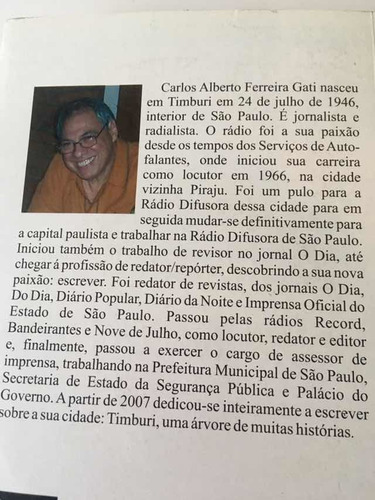 Timburi,uma Árvore De Muitas Histórias.