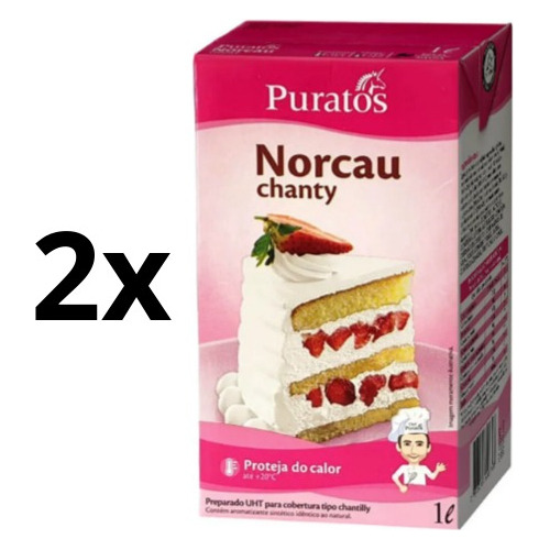 Kit 2 Chantilly Norcau Trad. 1l