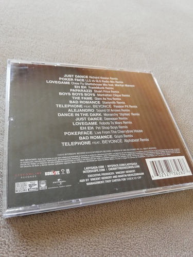 Lady Gaga The Remixes (Usado)
