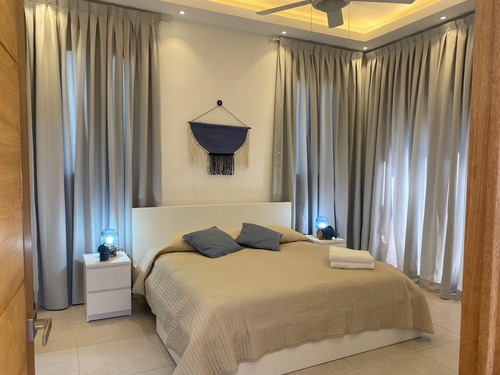 Villa De 3hb,en Green Village, Cap Cana