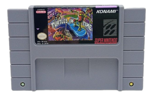 Cartucho Tartarugas Ninja Turtles In Time -  Super Nintendo 