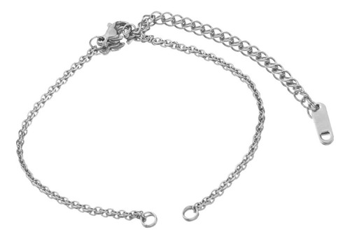 Collar Pulsera Extensor Cadena Acero Inoxidable Cadena Cuba