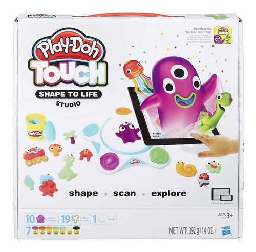 Play-doh Masa Creaciones Animadas C2860 Realidad Aumentada