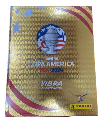 Album Dorado Copa America 2024 Panini Edición Exclusiva