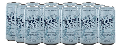 Água Tônica Antarctica Zero 269ml Com 15 Unidades