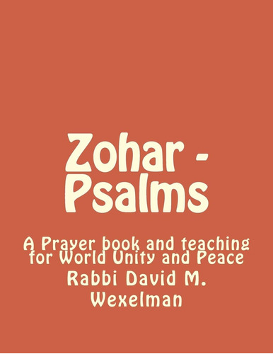 Libro: En Ingles Zohar Psalms A Prayer Book And Teaching