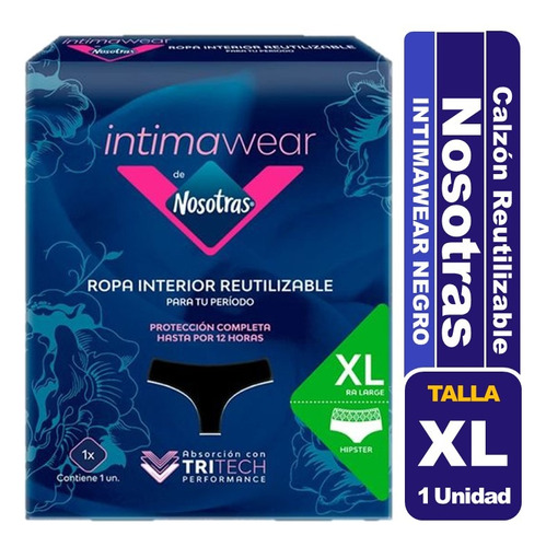 Nosotras Intimawear Ropa Interior Reutilizable Elige Talla 
