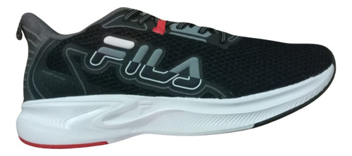 Zapatilla Fila Hombre Racer Wings Negra Con Gris