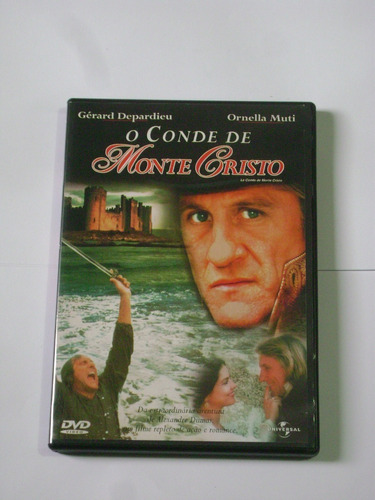 Dvd O Conde De Monte Cristo - Gerard Depardieu