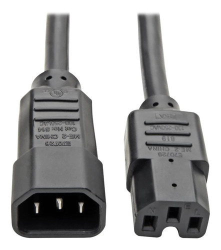 Cable De Poder Para Pdu Servidores C15 A C14 15a 250v 1.8mts