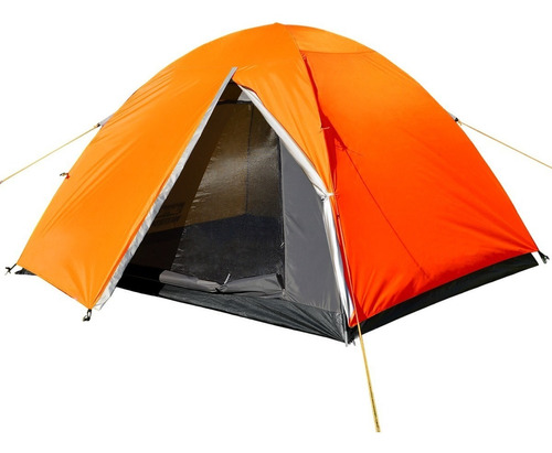 Carpa Familiar 4 Personas Waterdog Dome 3 Camping Bolso