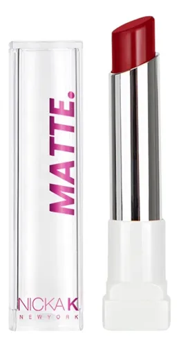 Labial Matte Nicka K N°05 Red Velvet
