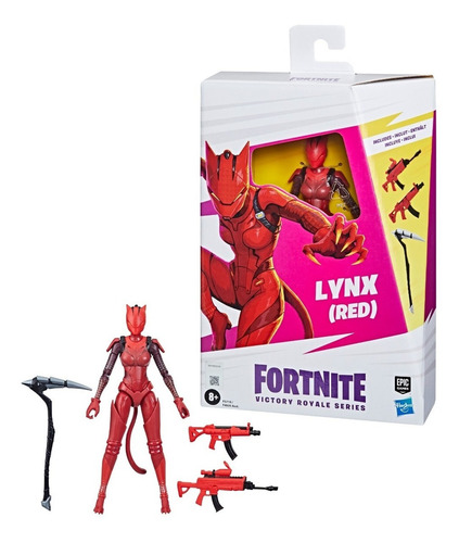 Figura De Acción Lynx Hasbro Fornite Victory Royal Series 8