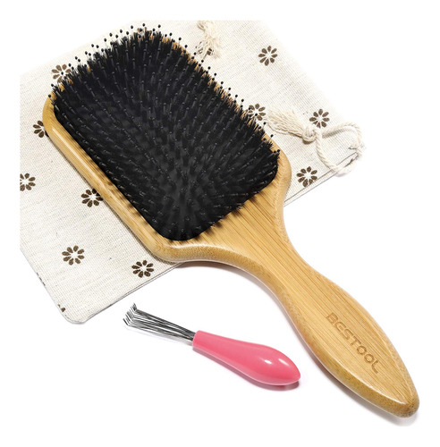 Bestool Hair Brush-wild Boar Bristle Hair Brushes Natural Ba