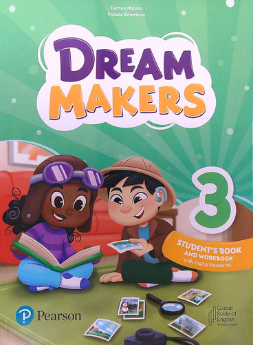 Dream Makers 3 - Student's Book + Workbook, de Malvesi, Everton. Editorial Pearson, tapa blanda en inglés americano, 2022