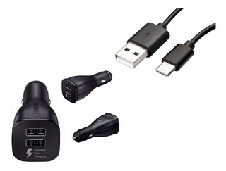 Cargador Rapido Doble Fast Charger Carro Samsung Galaxy Note