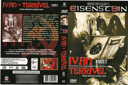 Ivan El Terrible - Sergei Einsestein -  Vol. 1 Y 2  (2 Dvds)