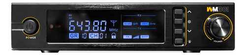 Wm301 Melo Sistema Inalambrico De Body Con 3 Opciones Color Negro