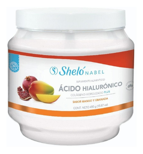 Imagen 1 de 1 de Colágeno Hidrolizado Con Ácido Hialurónico Shelo