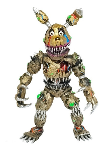 Figura Twisted Five Nights At Freddy's Springtrap Golden