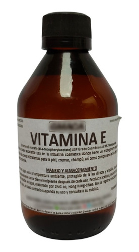 Vitamina E Liquida Al 99,7% De Pureza 125ml