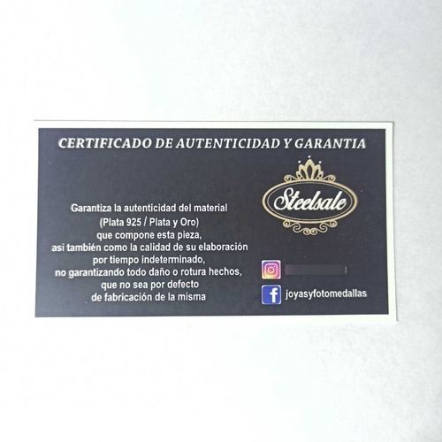 Imagen 6 de 8 de Dije Pasante Susano Redondo Plata 925 Cubic Zircon Garantía