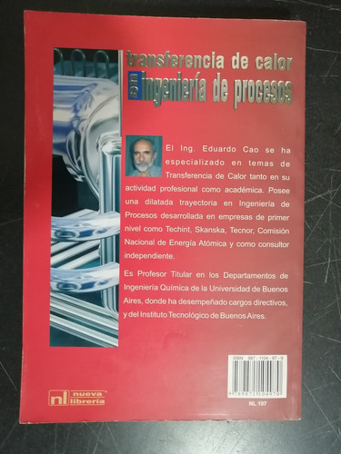 Transferencia De Calor En Ingenieria De Procesos 4/e Cao