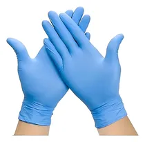 Comprar Guantes De Nitrilo Kramer ® 5 Cajas X 100 Und + Color Azul Claro Talla S