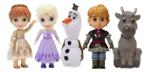Comprar Disney Frozen Princesas Mini Muñecas 9cms Elsa Anna Olaf 