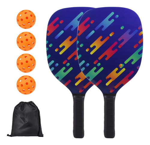 Pickleball Paddles Set De 2 2 Raquetas Con Comfort Grip 4