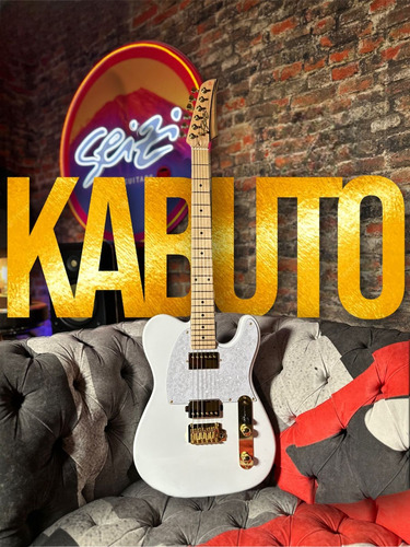 Guitarra Seizi Katana Kabuto Tl - White Gold