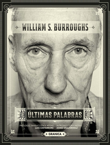 Libro Ultimas Palabras - William S Burroughs