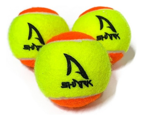 Bola De Beach Tennis Shark - Pack Com 3 Unidades