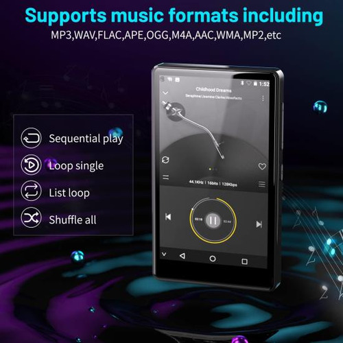 Reproductor De Mp3 Bluetooth Con Spotify Music, Reproductor