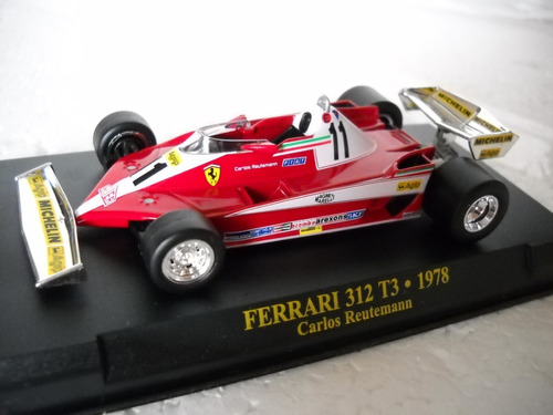 Ferrari 312t3-carlos A.reutemann-mundial F1-1978-1/43-altaya