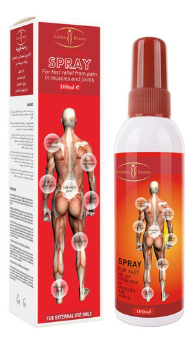Spray Rápido Alivio Dolor En Articulaciones Y Músculos