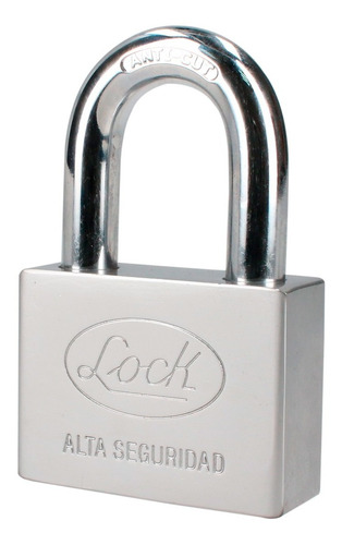 Candado De Alta Seguridad 60mm Lock® Extra Fuerte Anti Corte