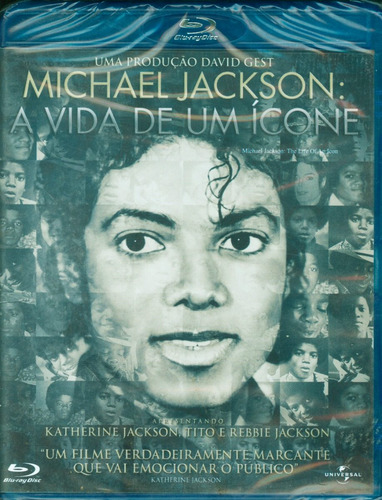 Blu-ray Michael Jackson - A Vida De Um Ícone (novo) (Usado)