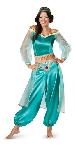 Disfraz De Princesa Árabe Jazmín Para Halloween