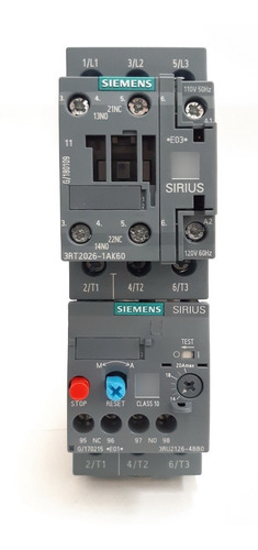Siemens® Contactor / Relé Sobrecarga 110v  14-20 A